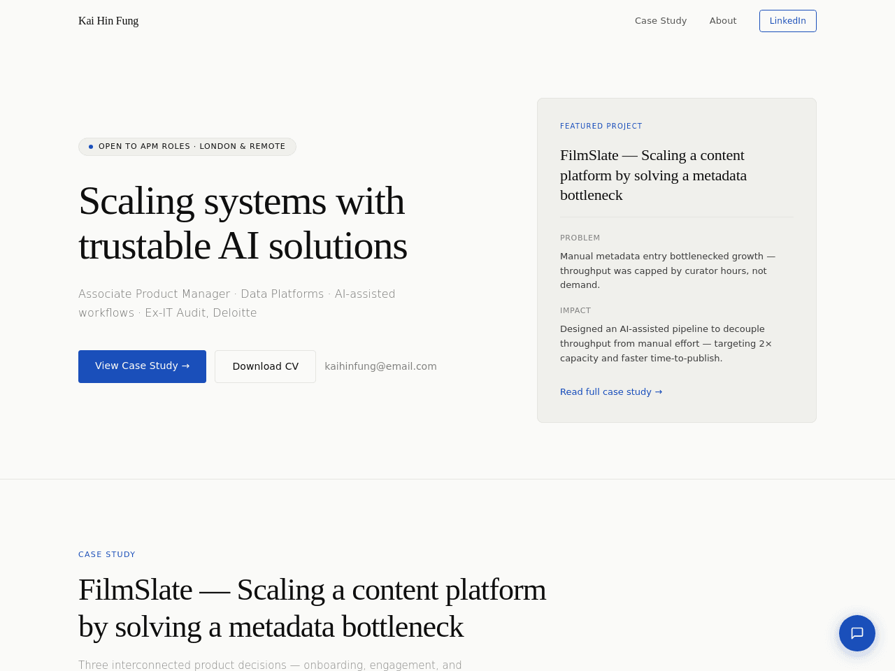 Portfolio Platform Pro