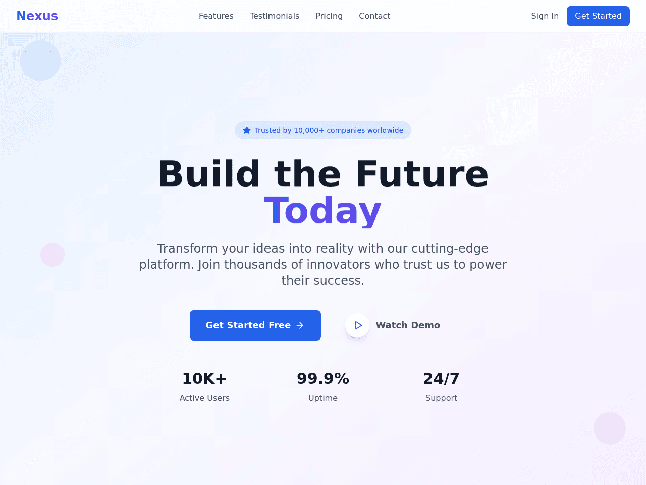 Landing Page Builder