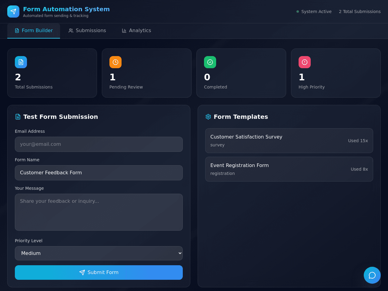 Form Flow Automation