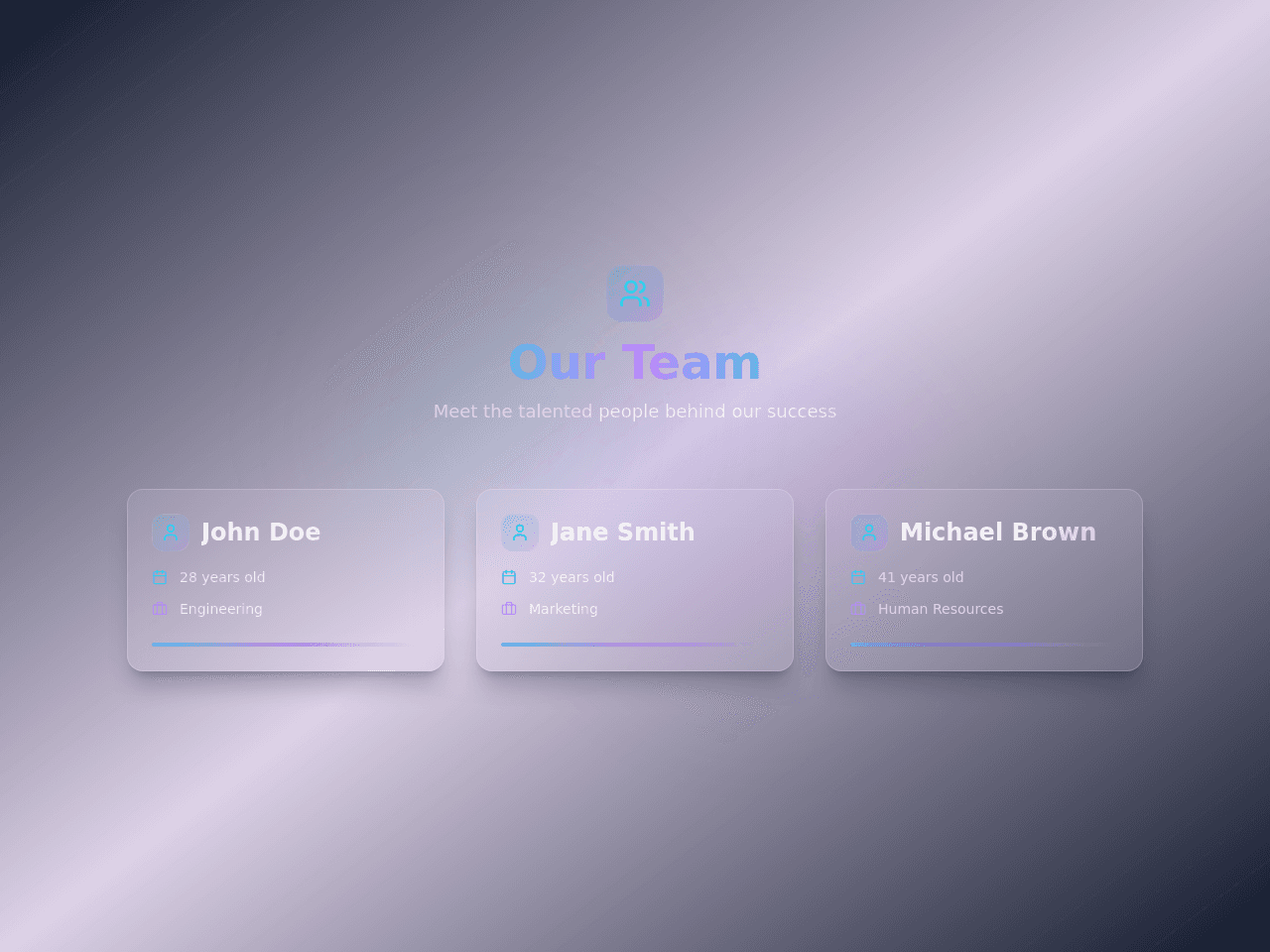Employee Card Studio