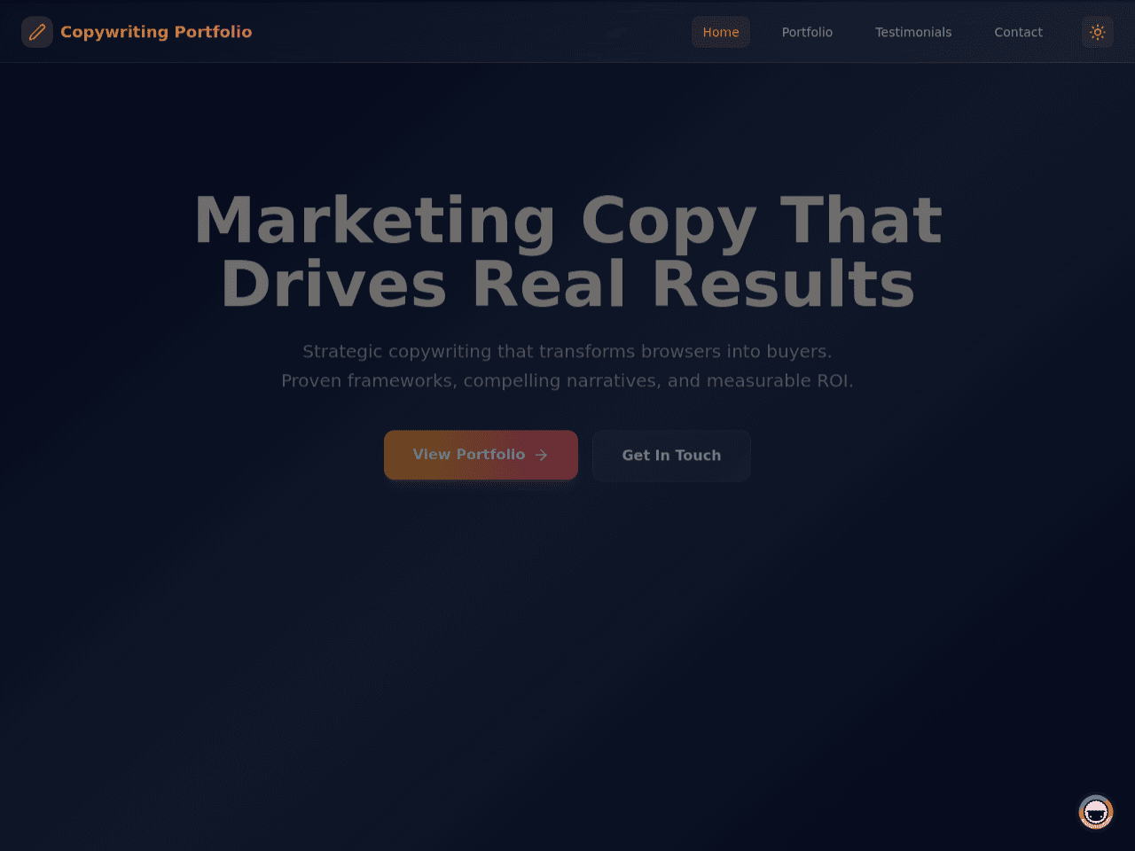 Copy Portfolio Studio