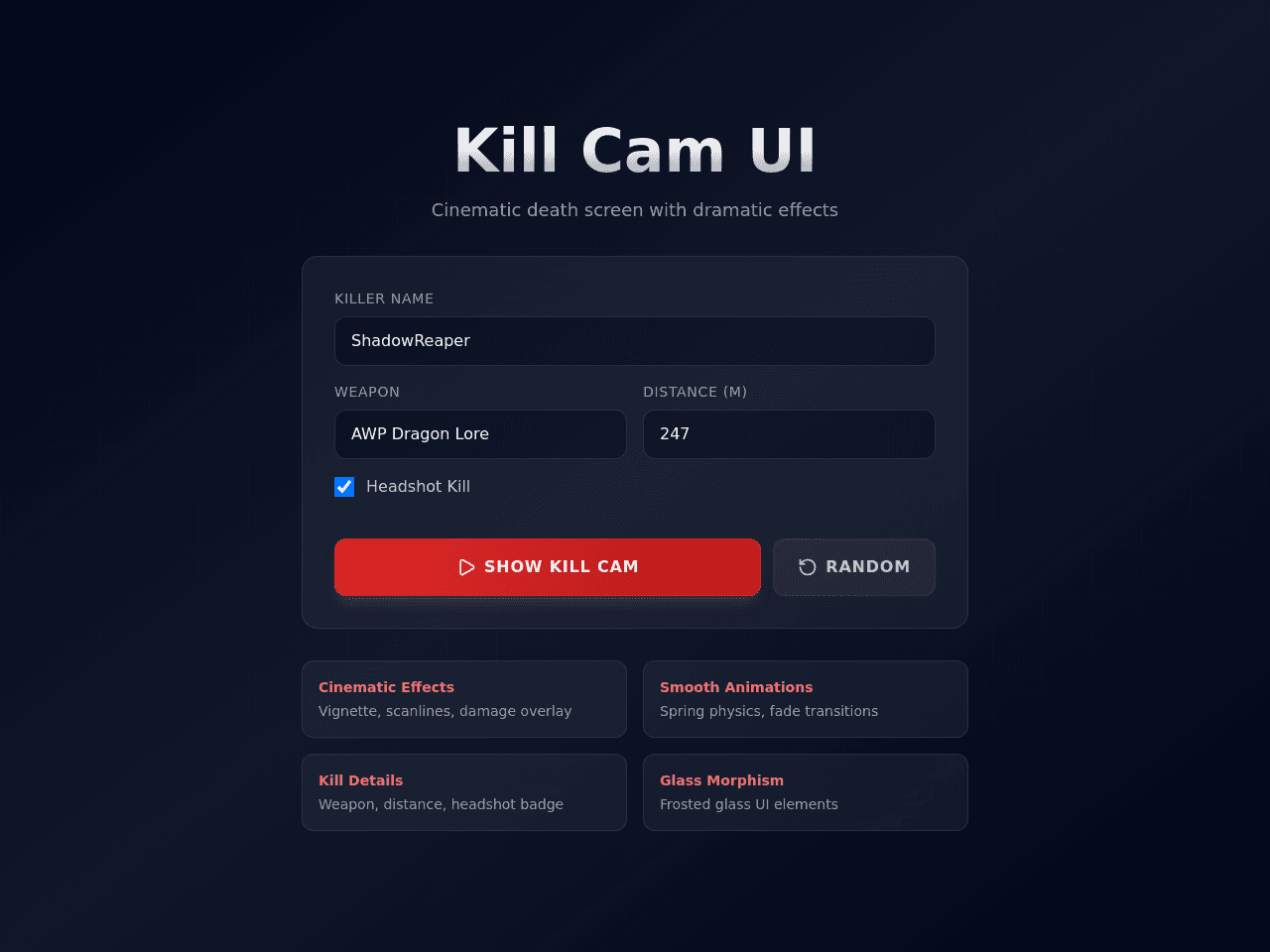 Kill Cam Insight