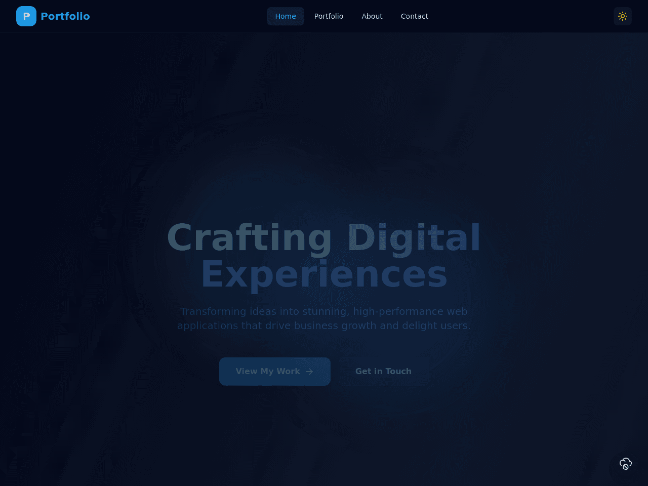 Portfolio Showcase Studio