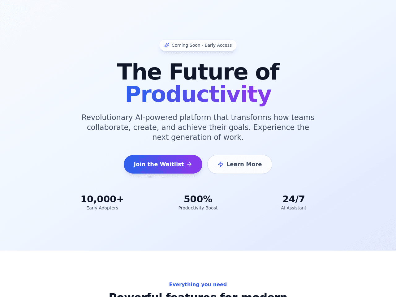 Landing Page Builder