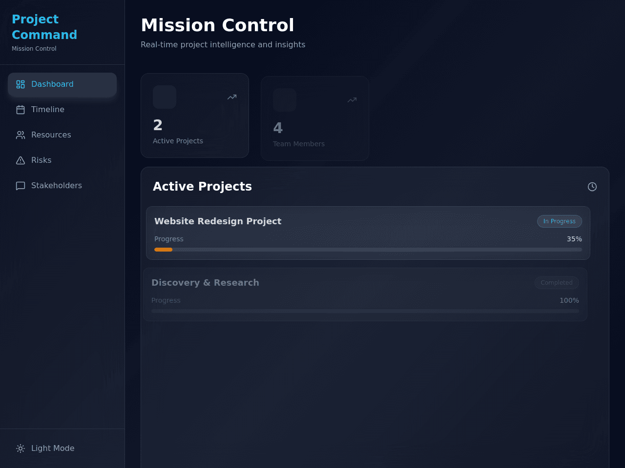 Project Plan Portal