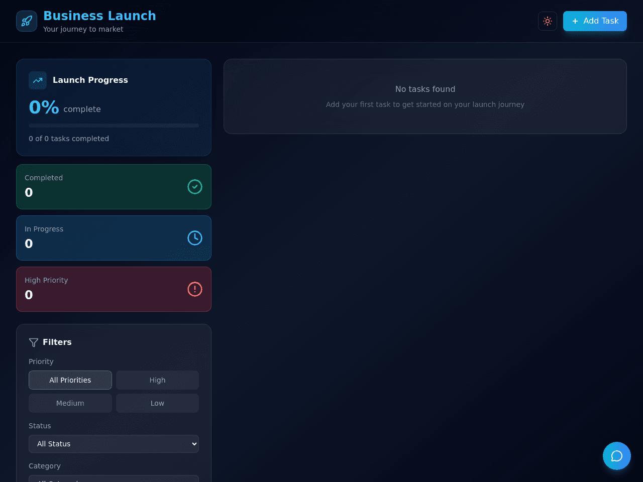 Launch Plan Board