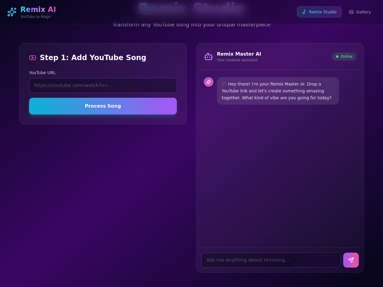 Remix Studio AI