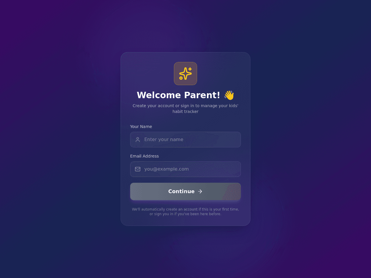 Family Habit Dashboard