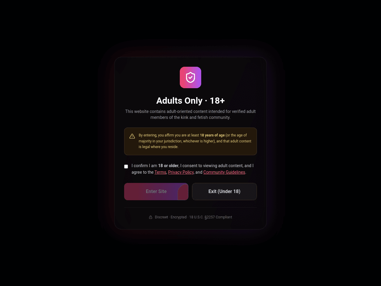 Fetish Connect Portal
