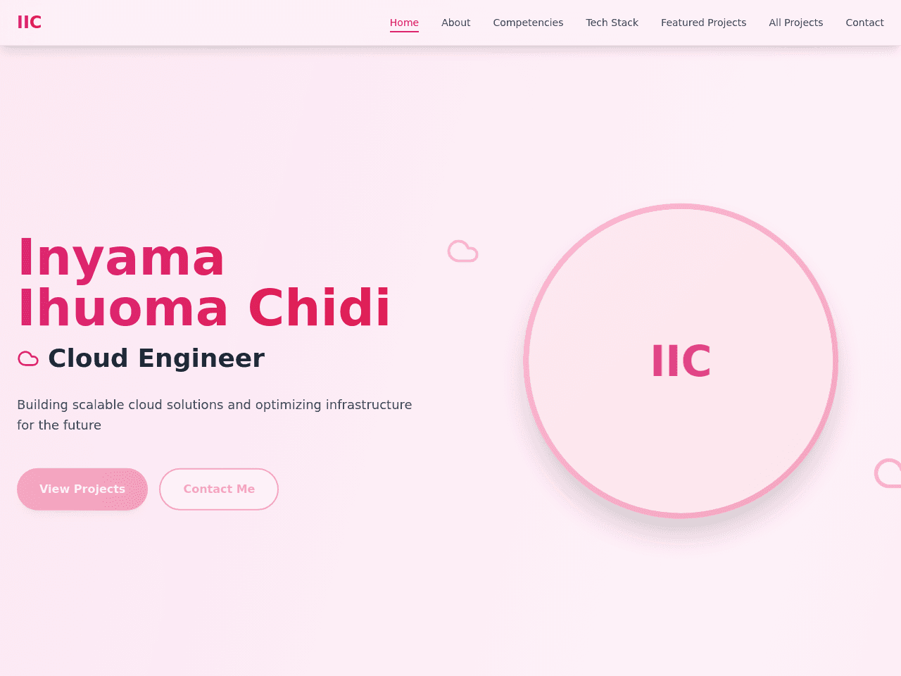 Portfolio Cloud Studio