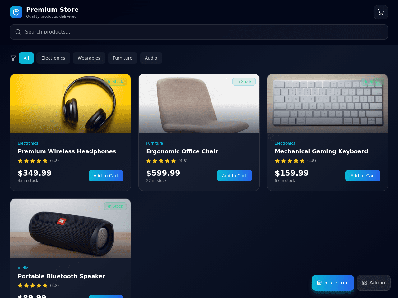 Commerce Flow Dashboard