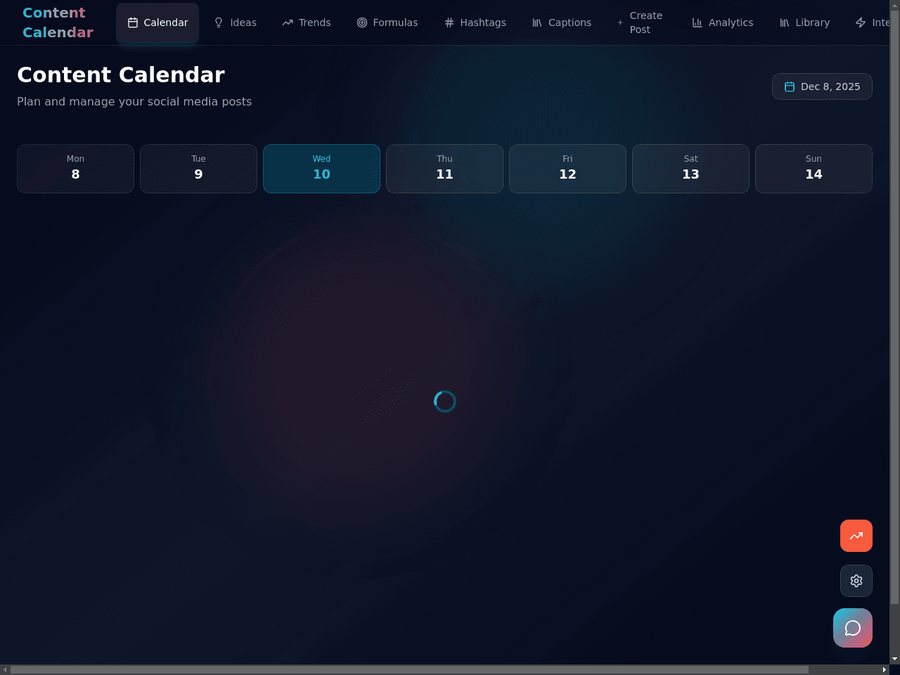 Content Schedule Studio