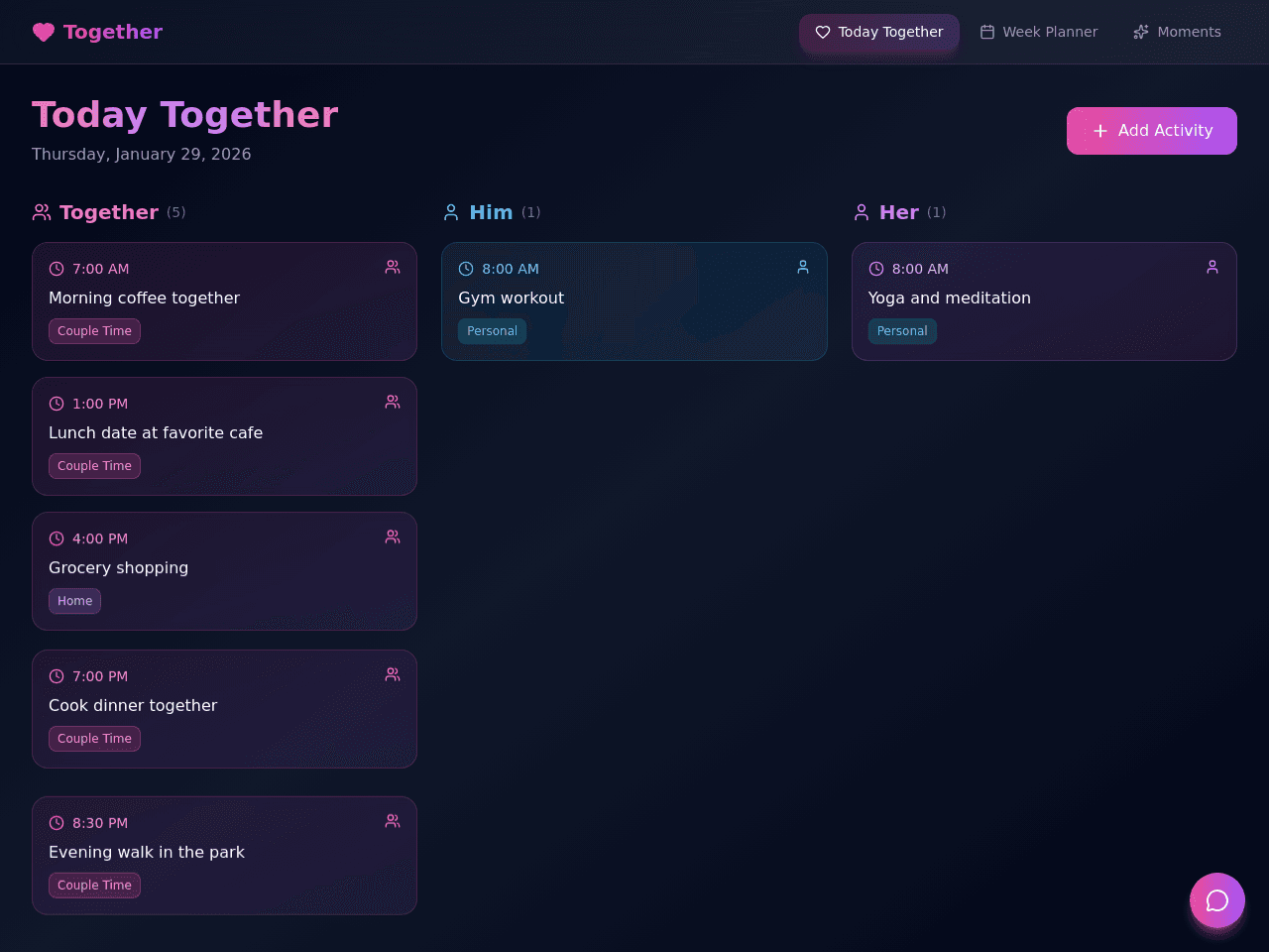Day Harmony Planner