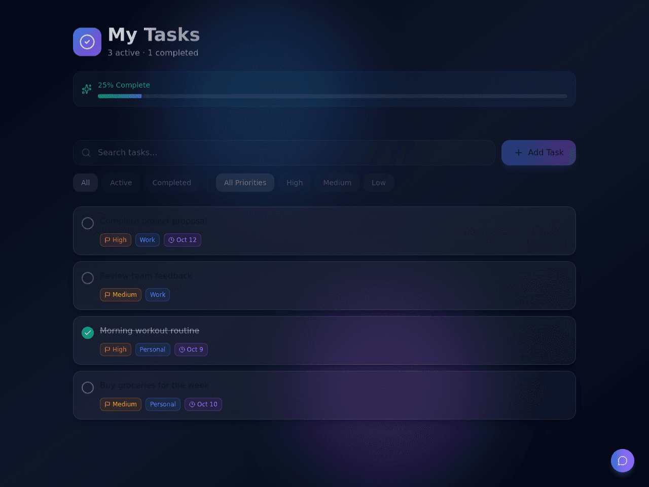 Task Flow Dashboard