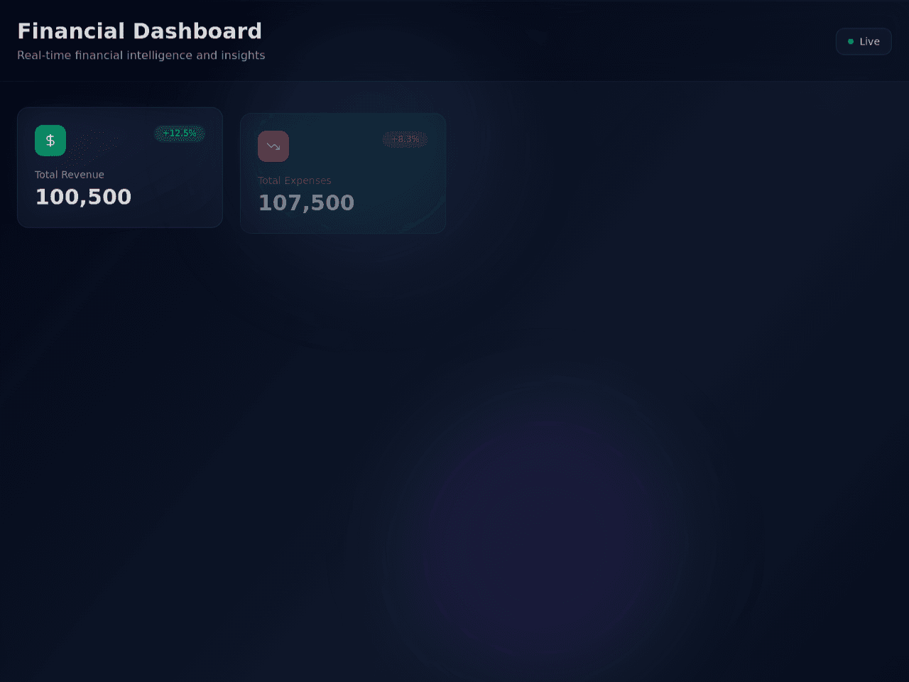 Finance Flow Dashboard