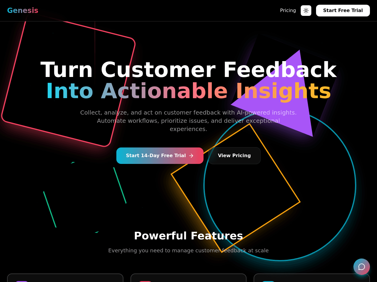 SaaS Landing Page