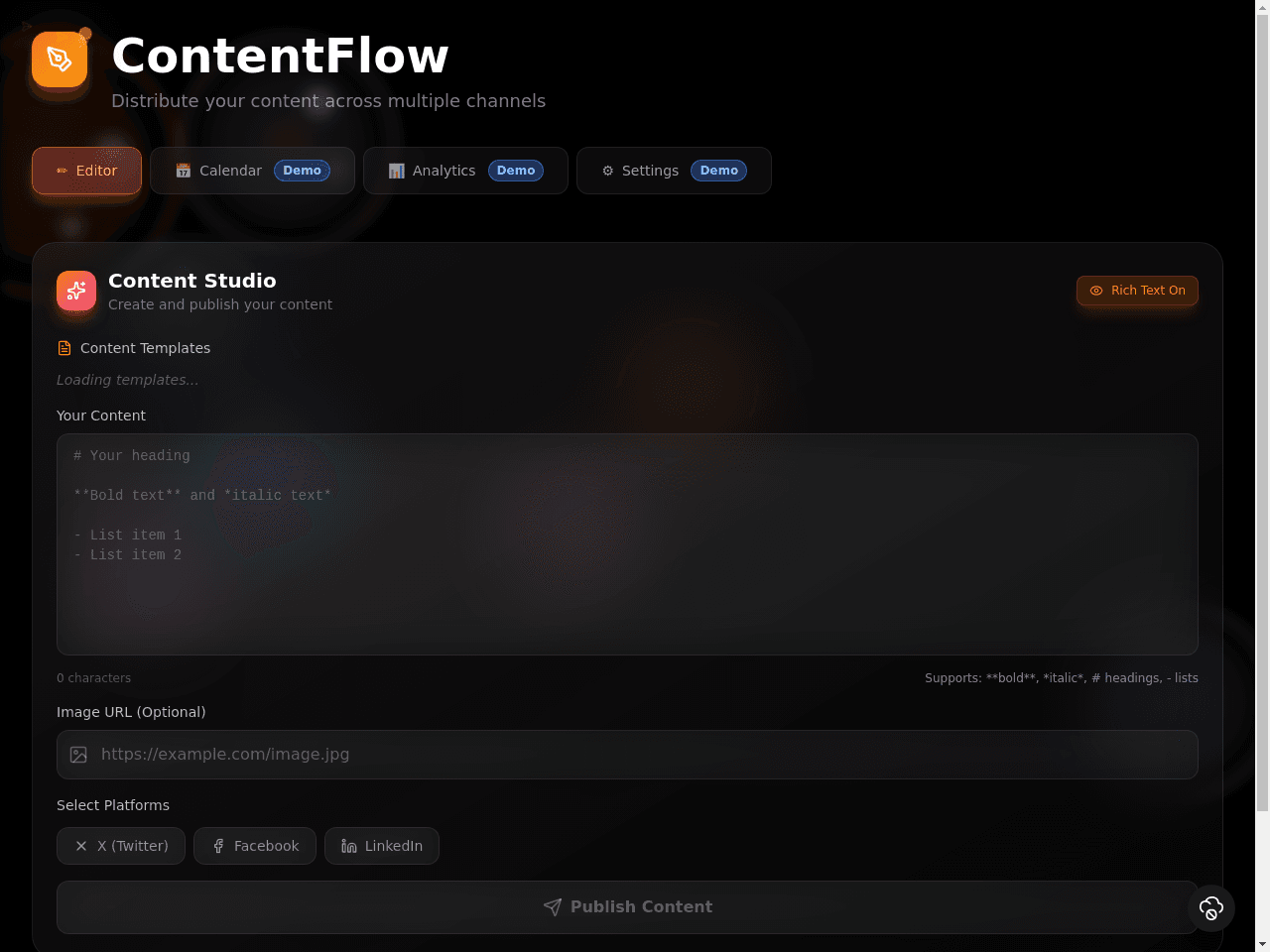 Multi-Platform Publisher