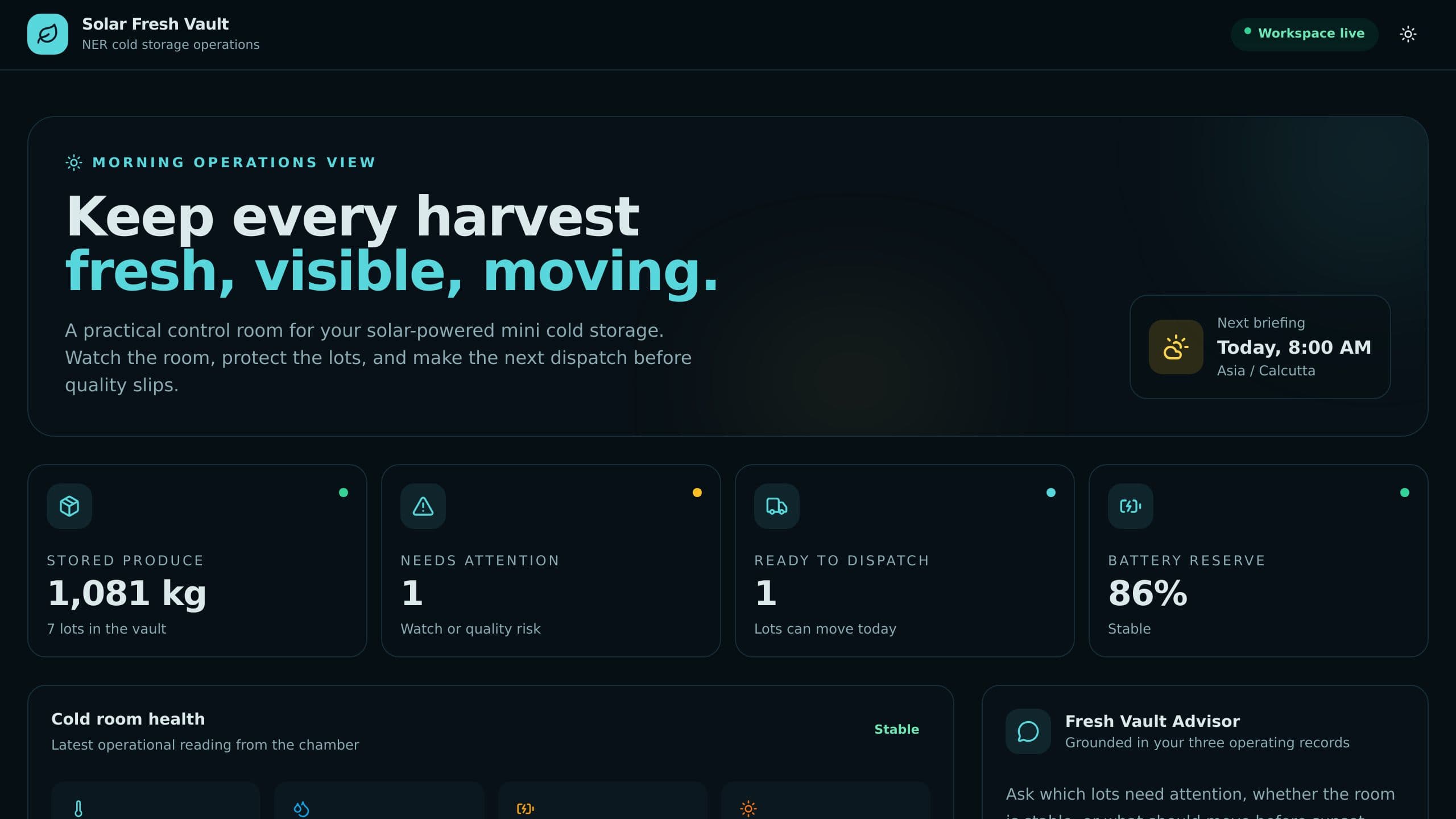 Solar Fresh Tracker
