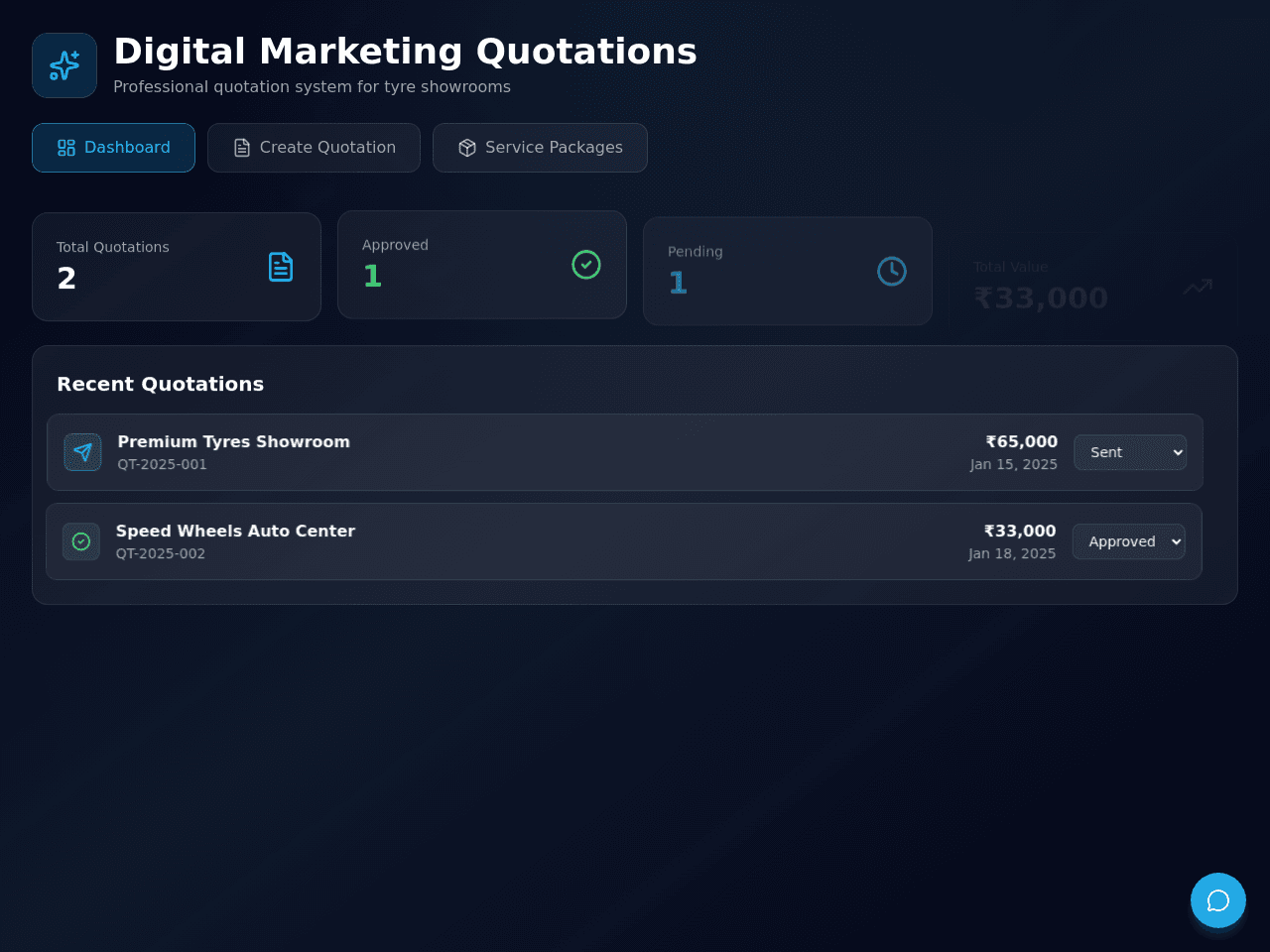 Marketing Quotation Portal