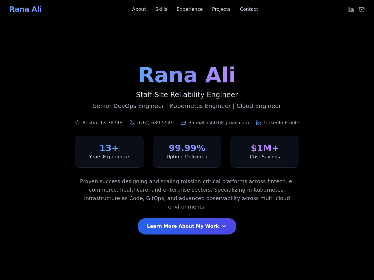 Rana Ali Portfolio