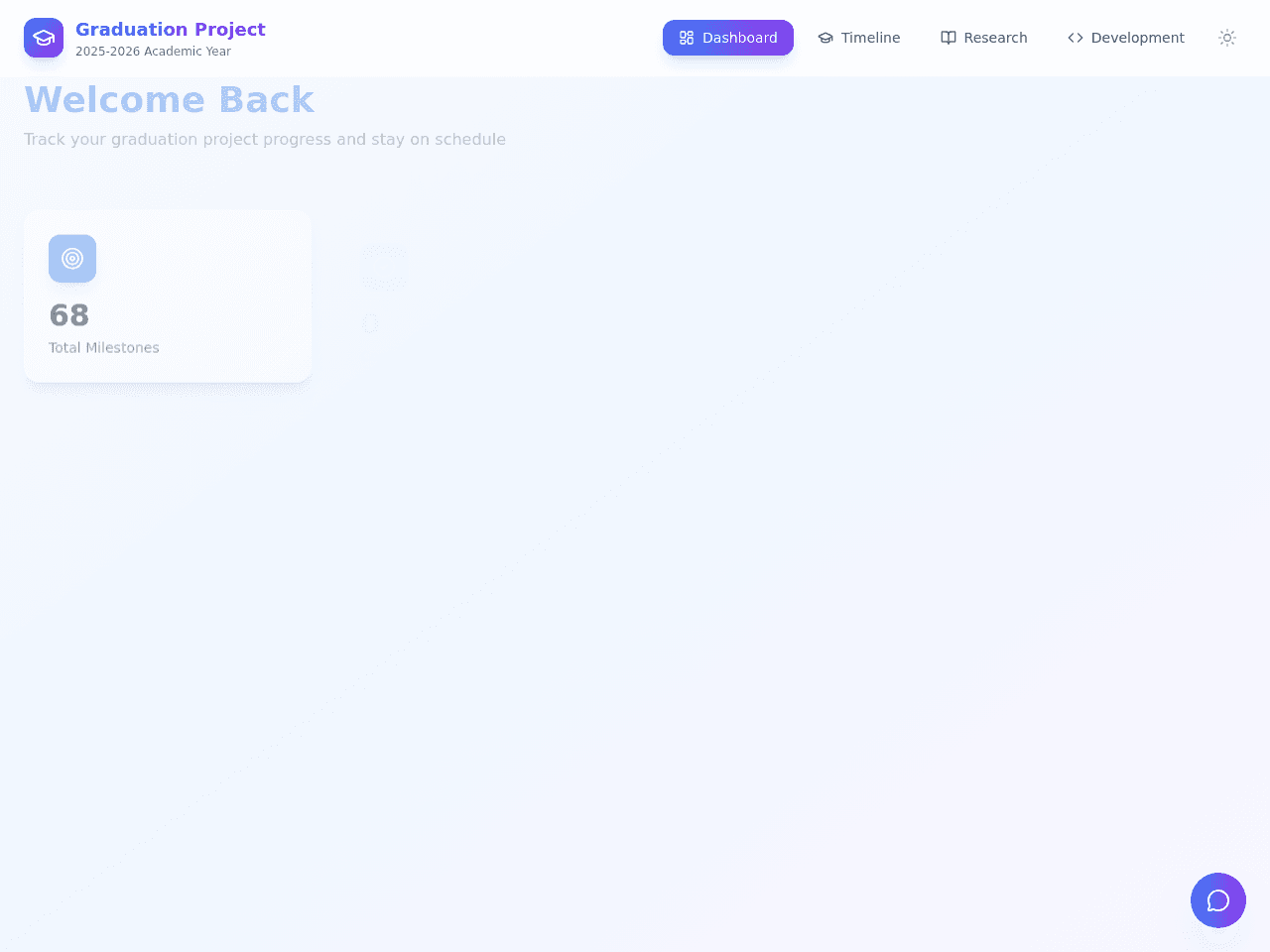 Thesis Timeline Tracker