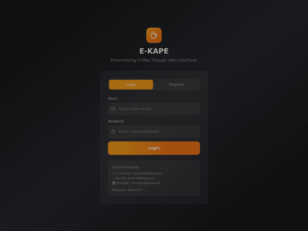Coffee Sync Dashboard
