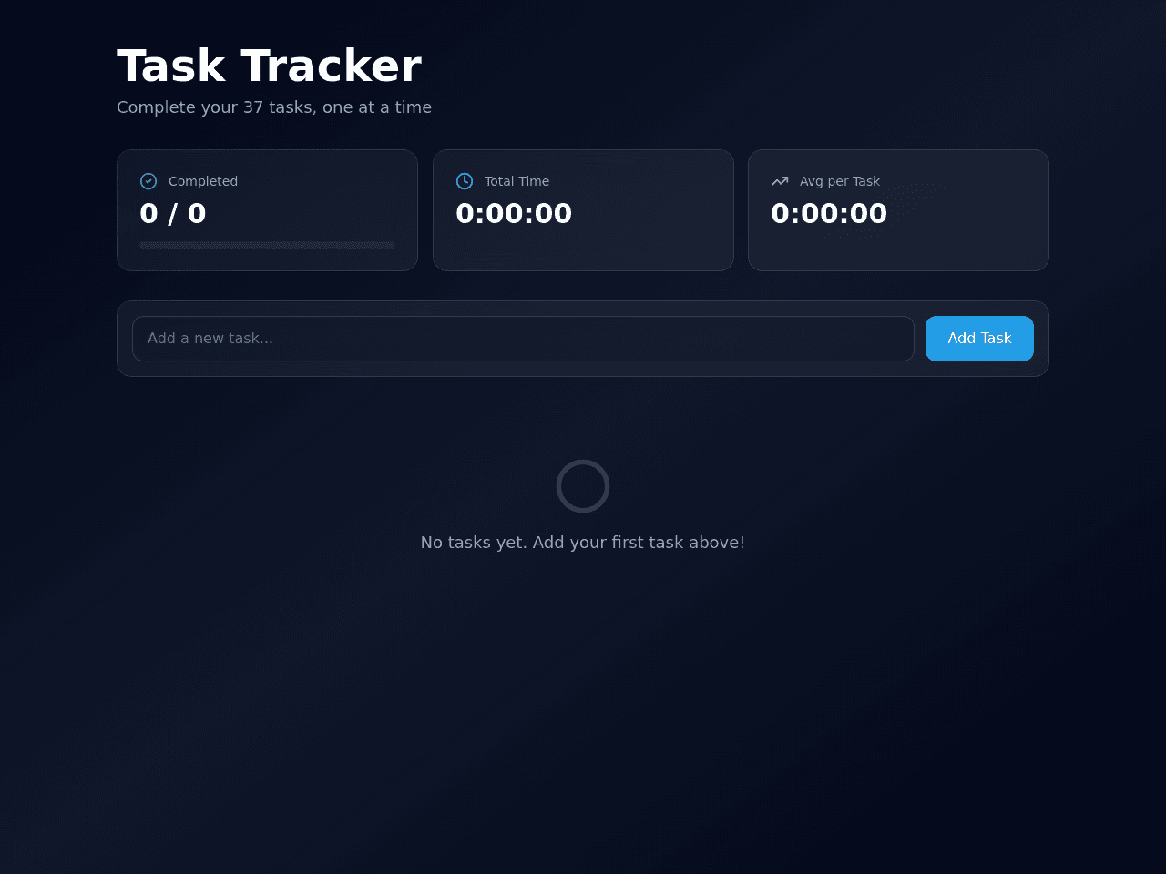Task Time Tracker