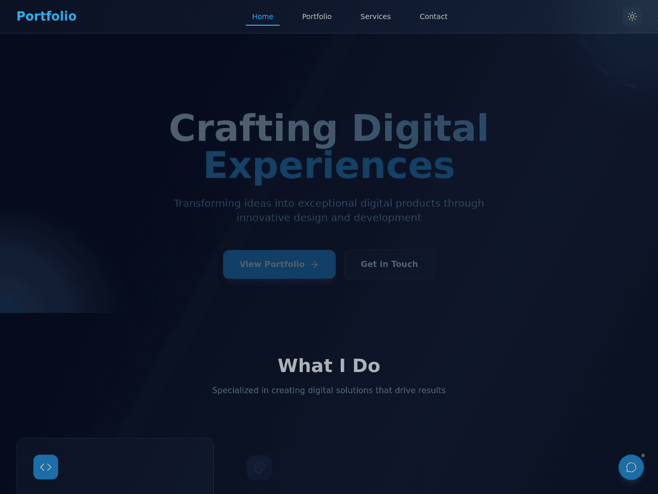 Portfolio Showcase Studio
