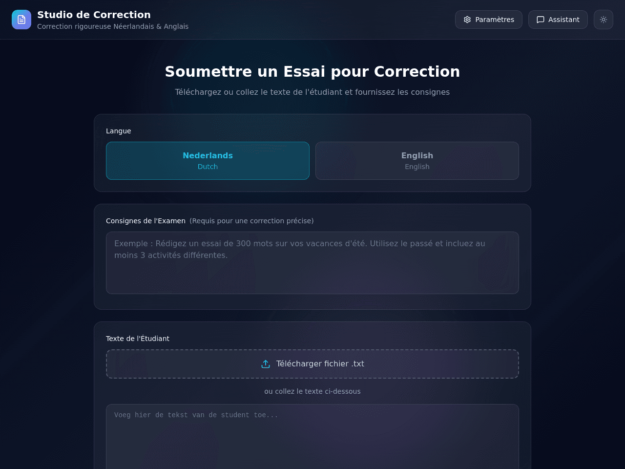 Correction Portal