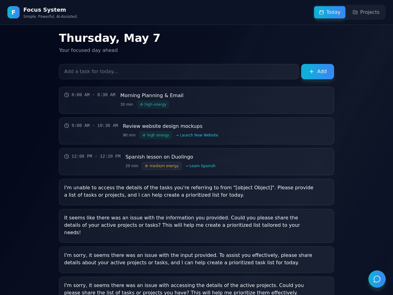 Project Pulse Dashboard