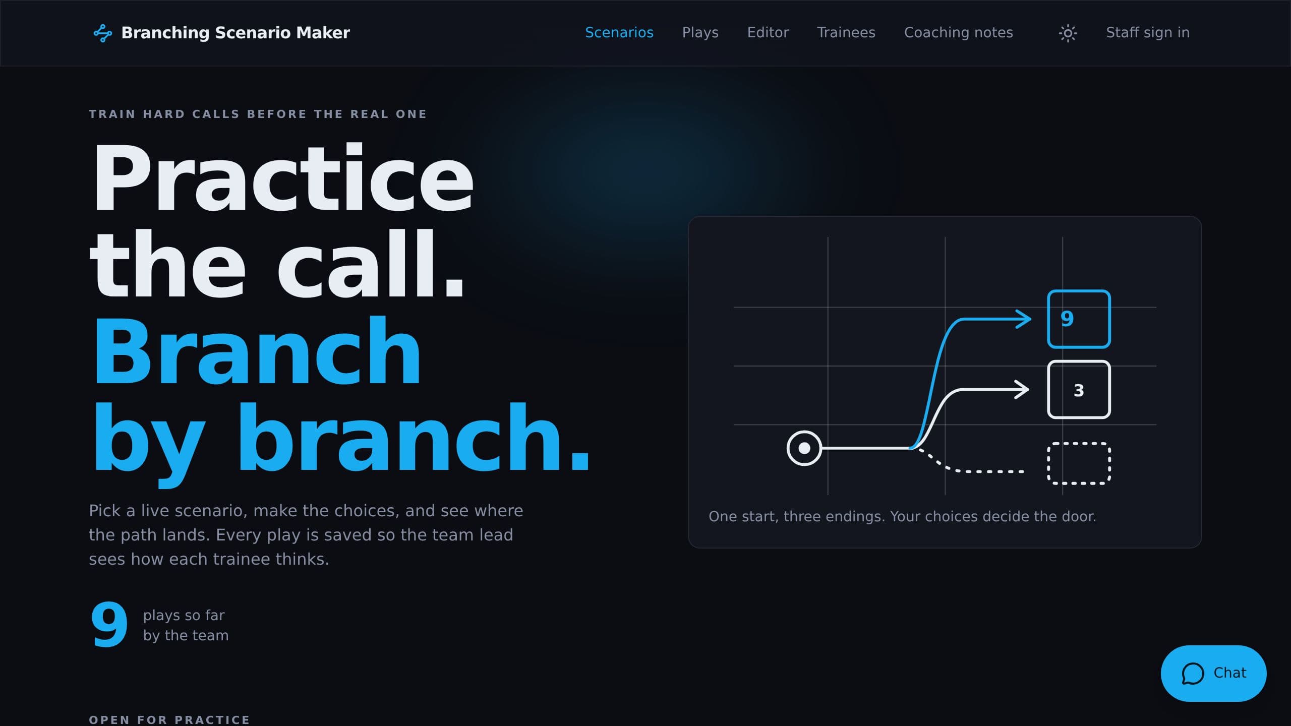 Branching Scenario Maker preview