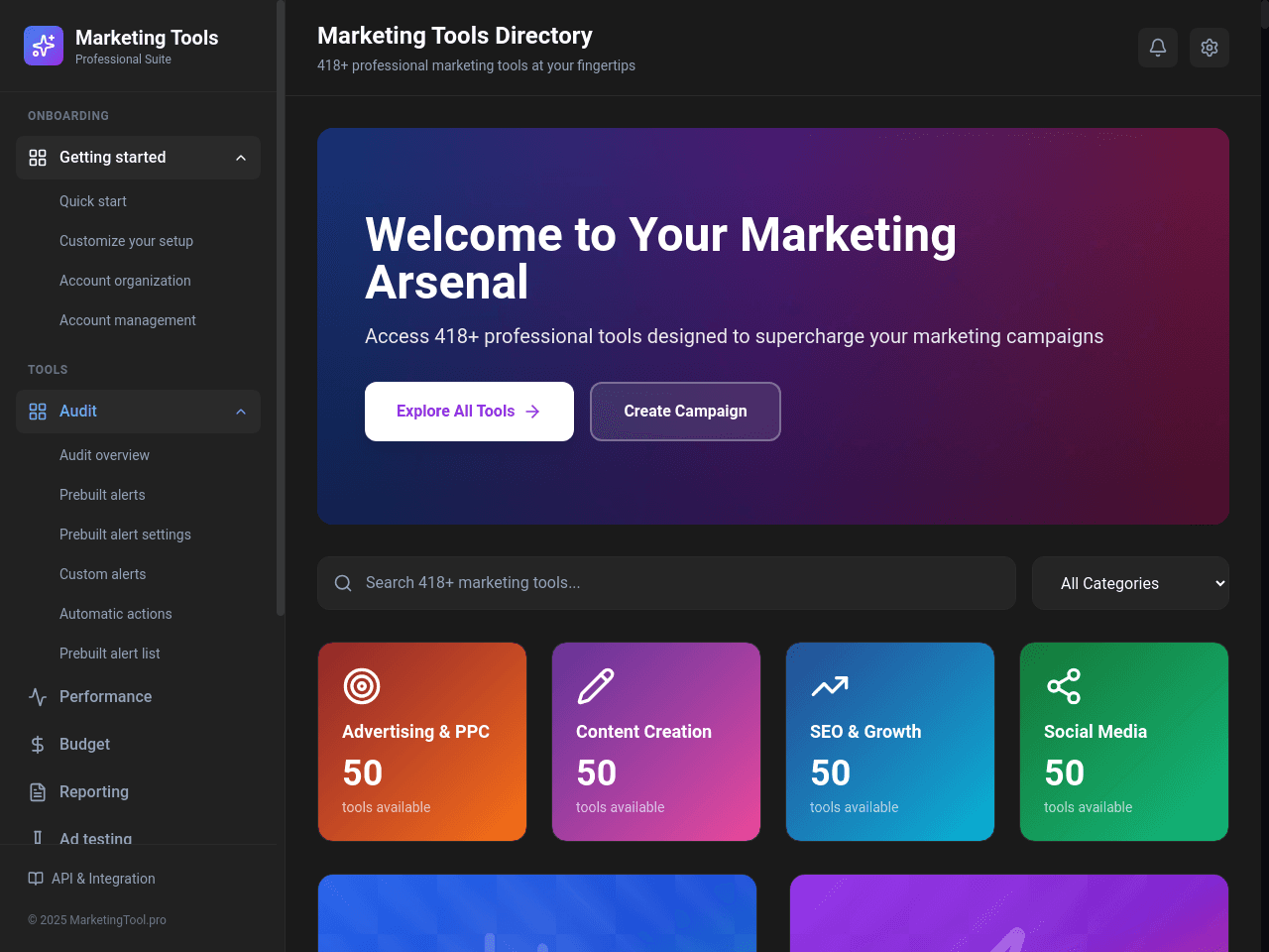 Marketing Tools