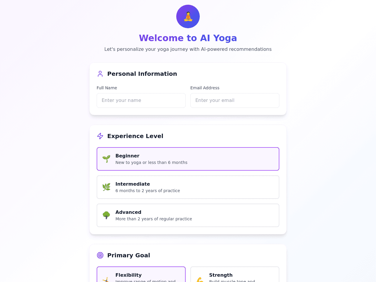 AI Yoga