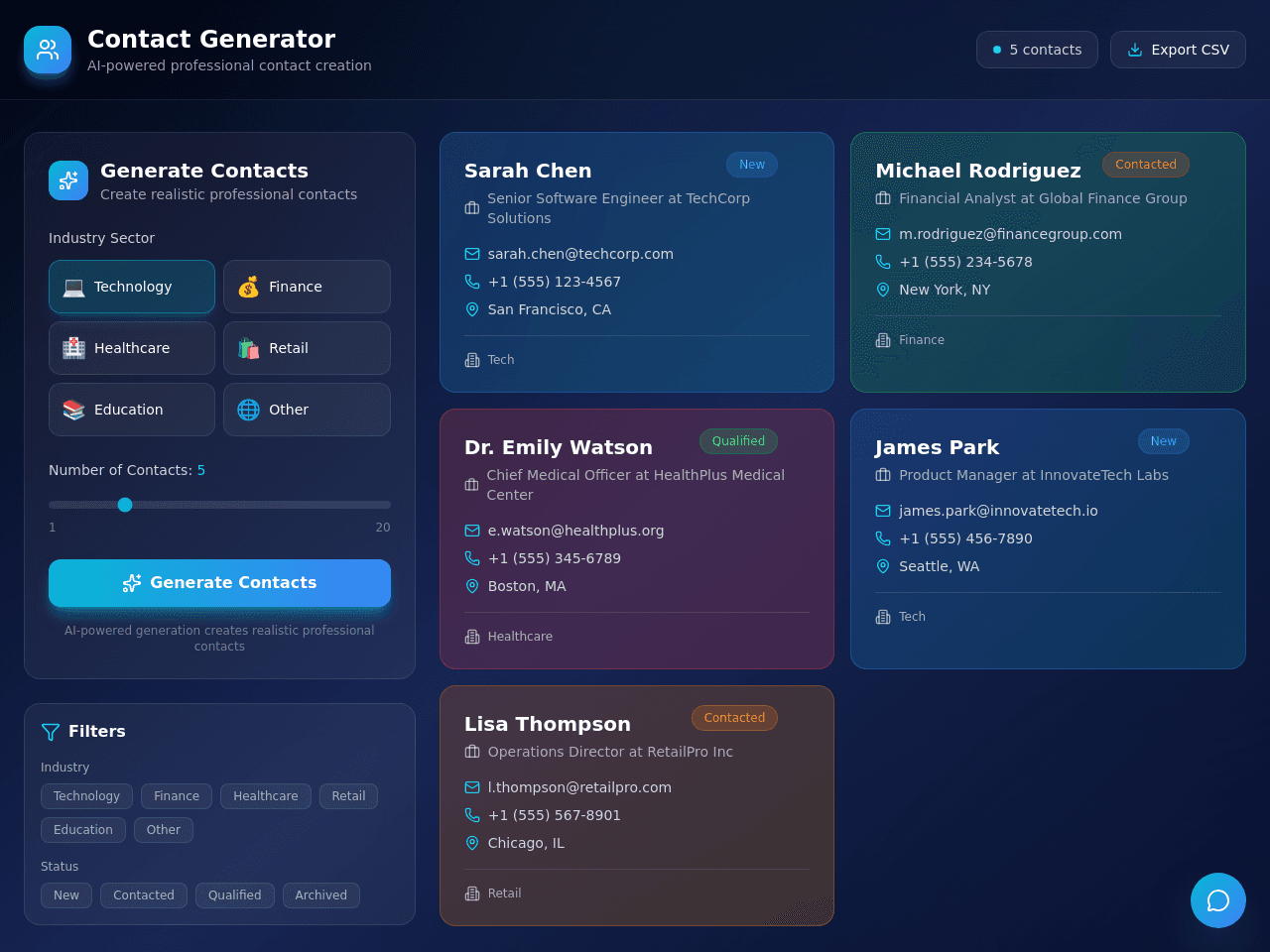 Contact Builder Pro