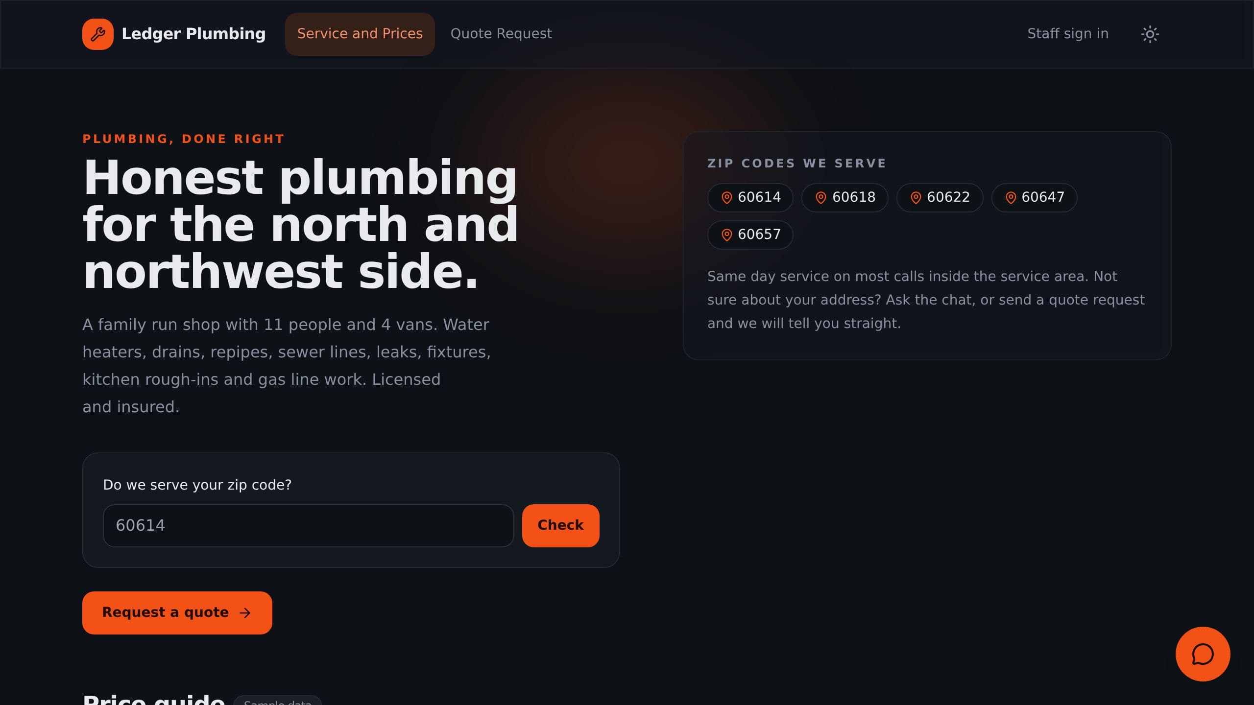 Contractor Business Software preview