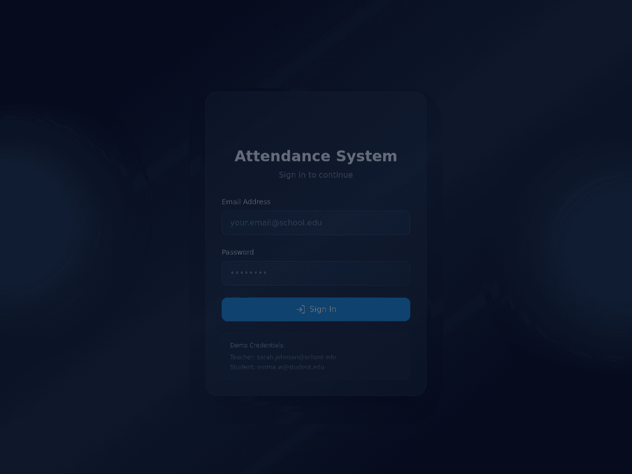 Attendance Portal
