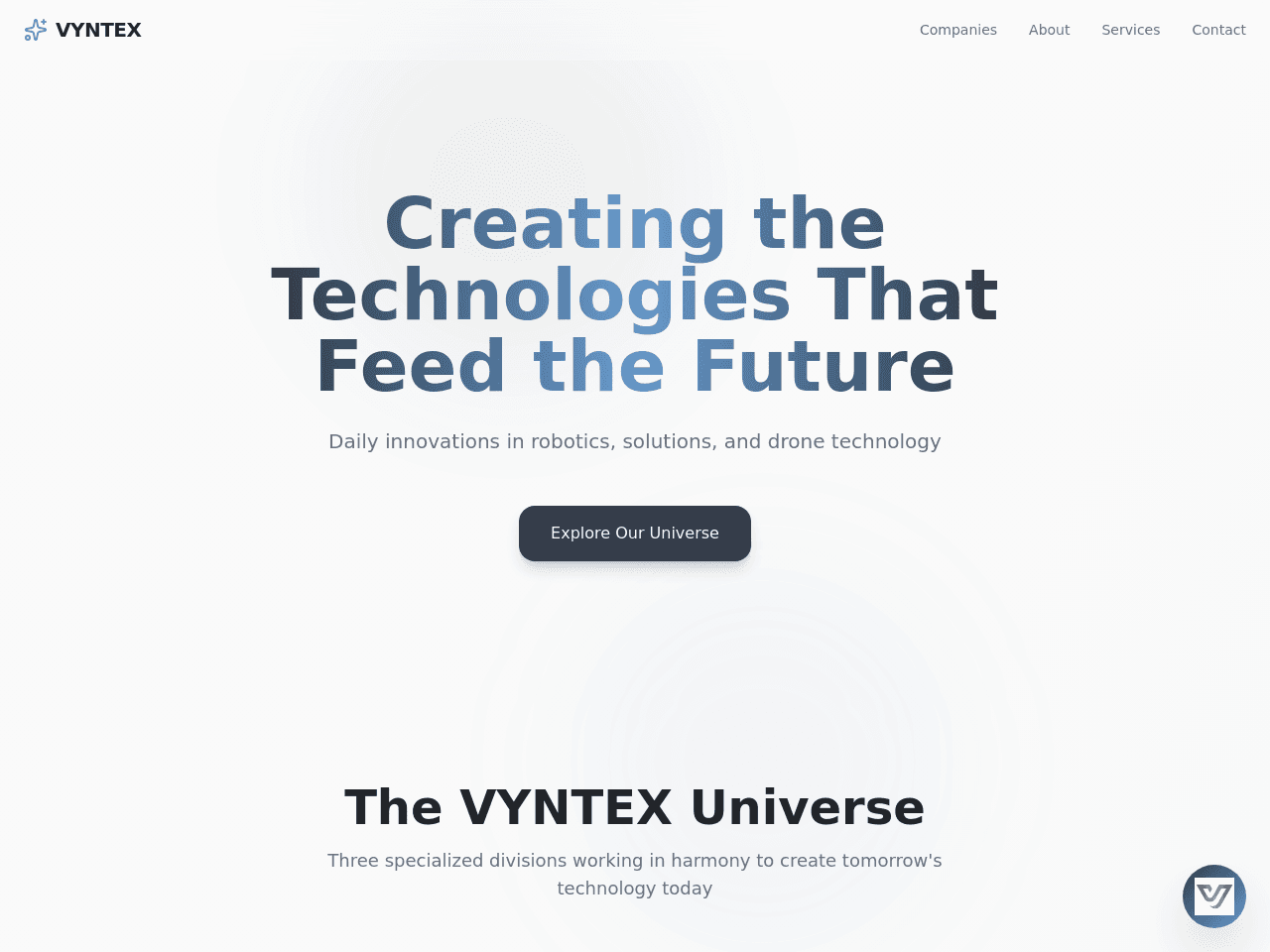 VynteX website