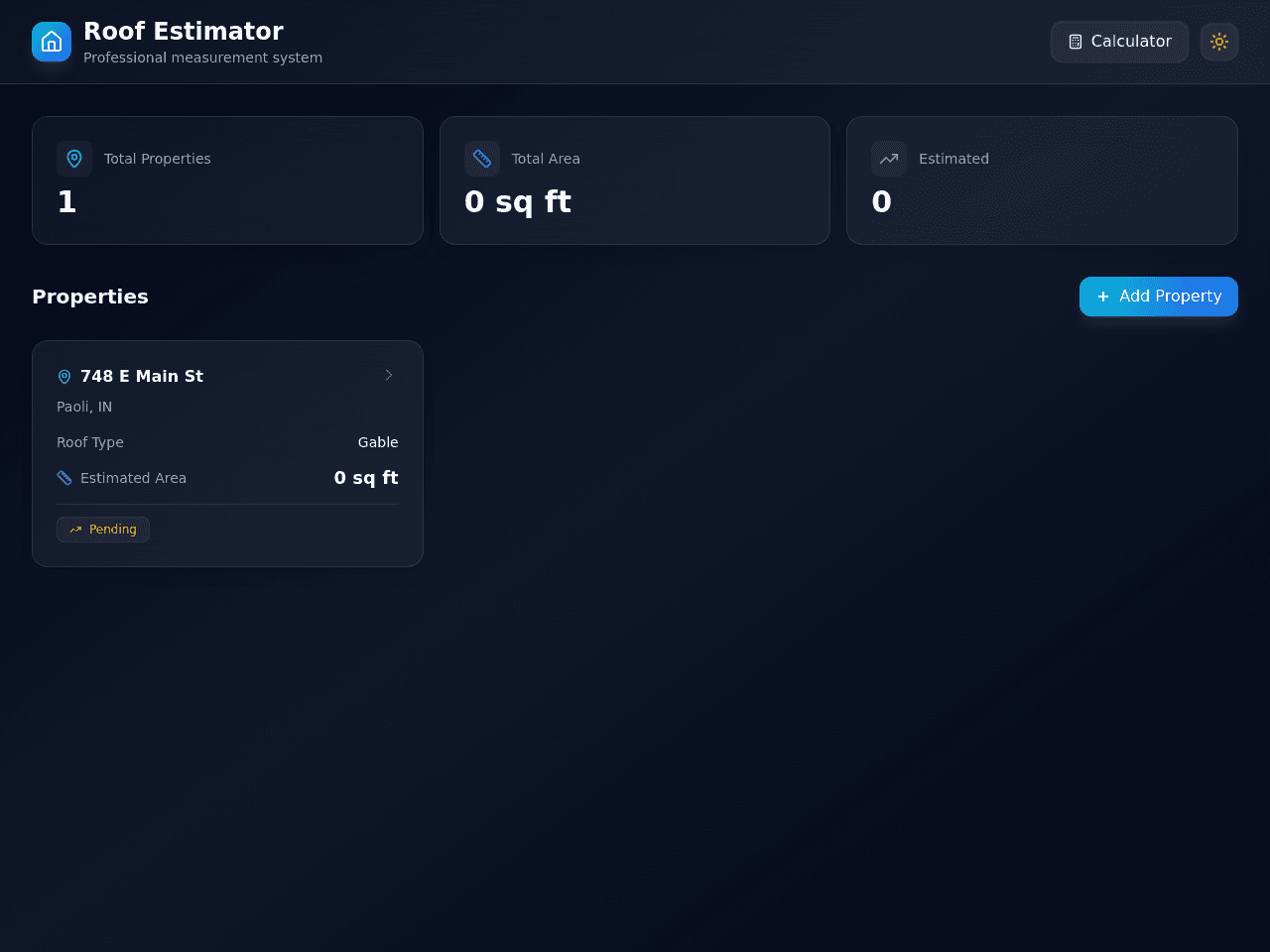 Estimate Tracker