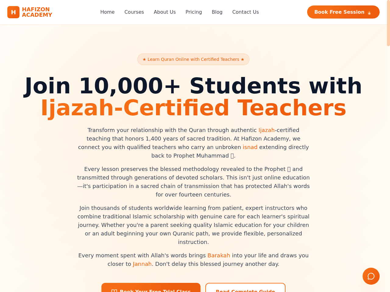 Quran Learning Portal