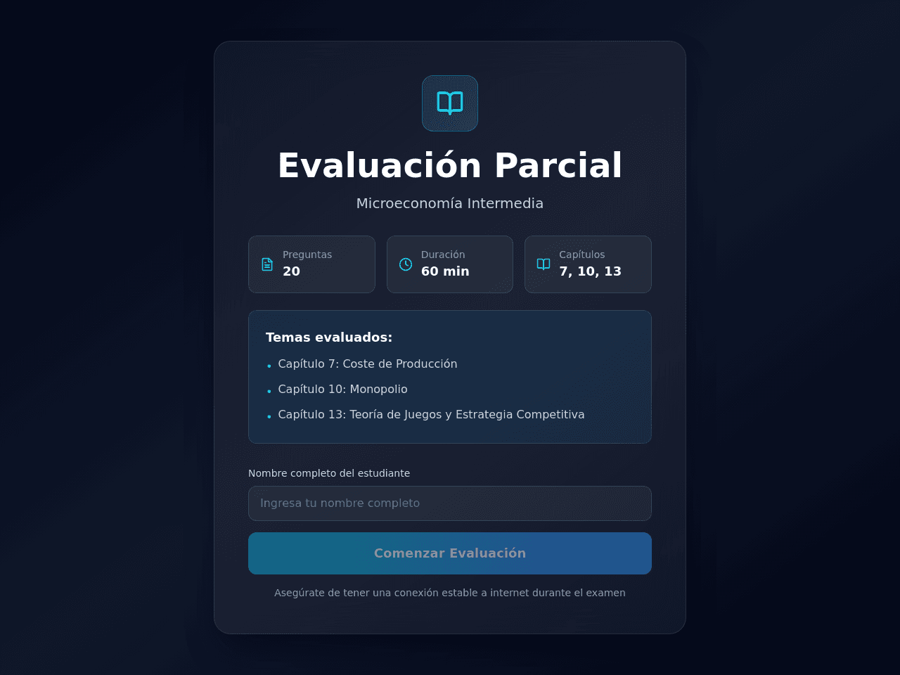 Exam Builder Dashboard