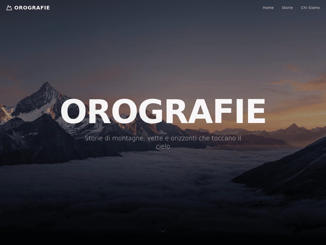 Orografie