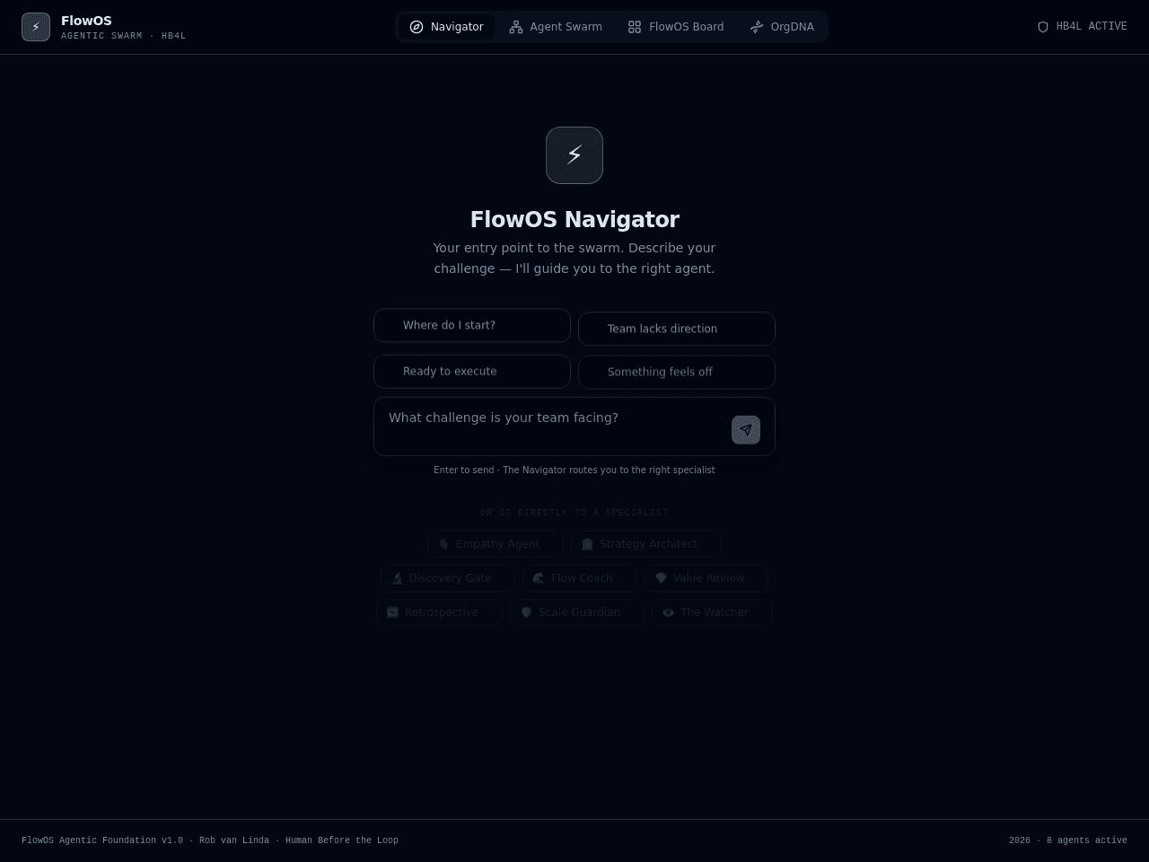Agentic Flow Dashboard