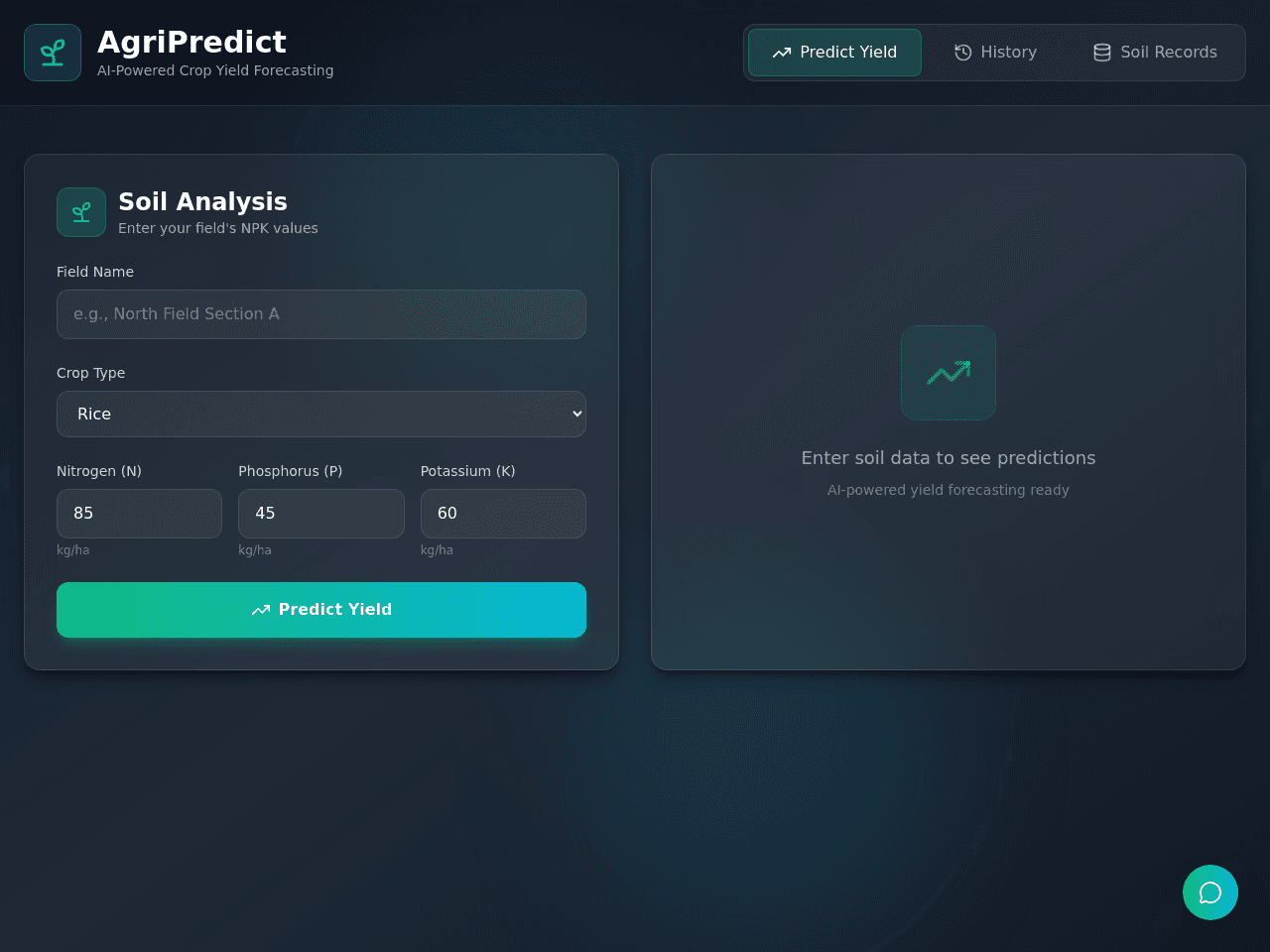 Yield Insight Dashboard