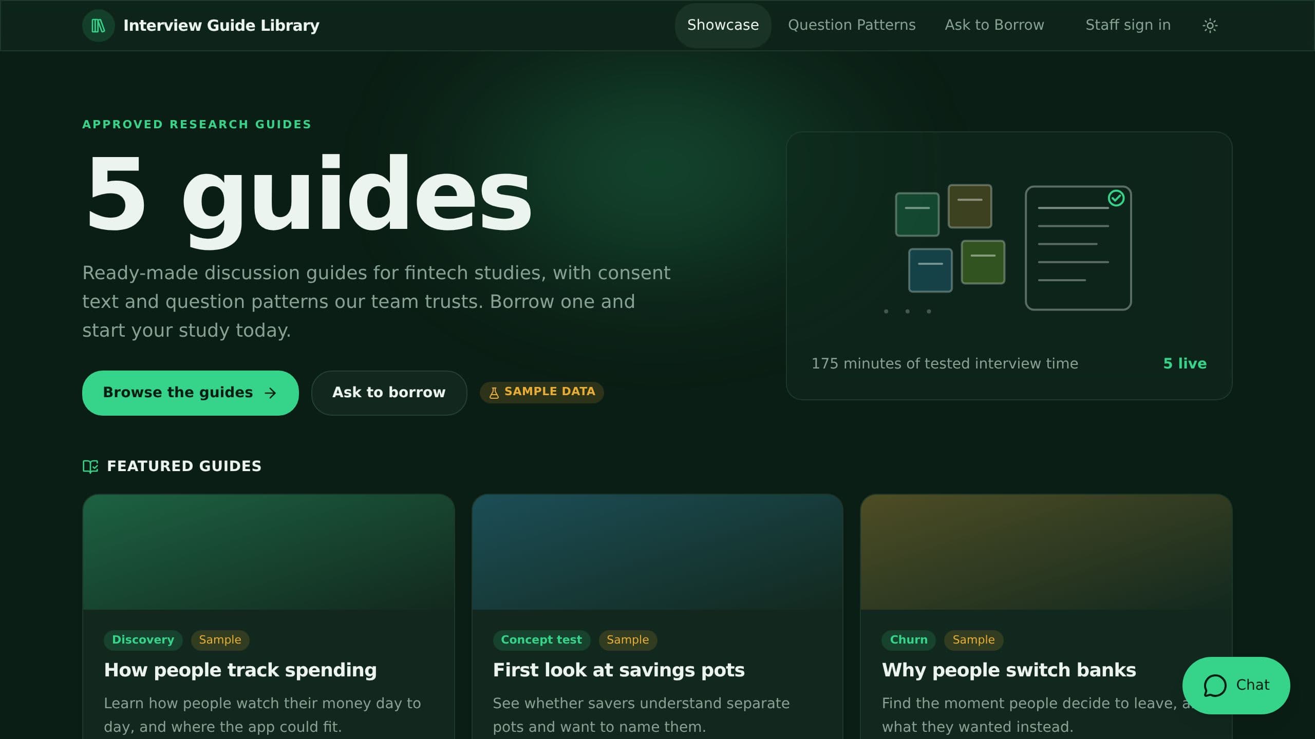 Interview Guide Library preview