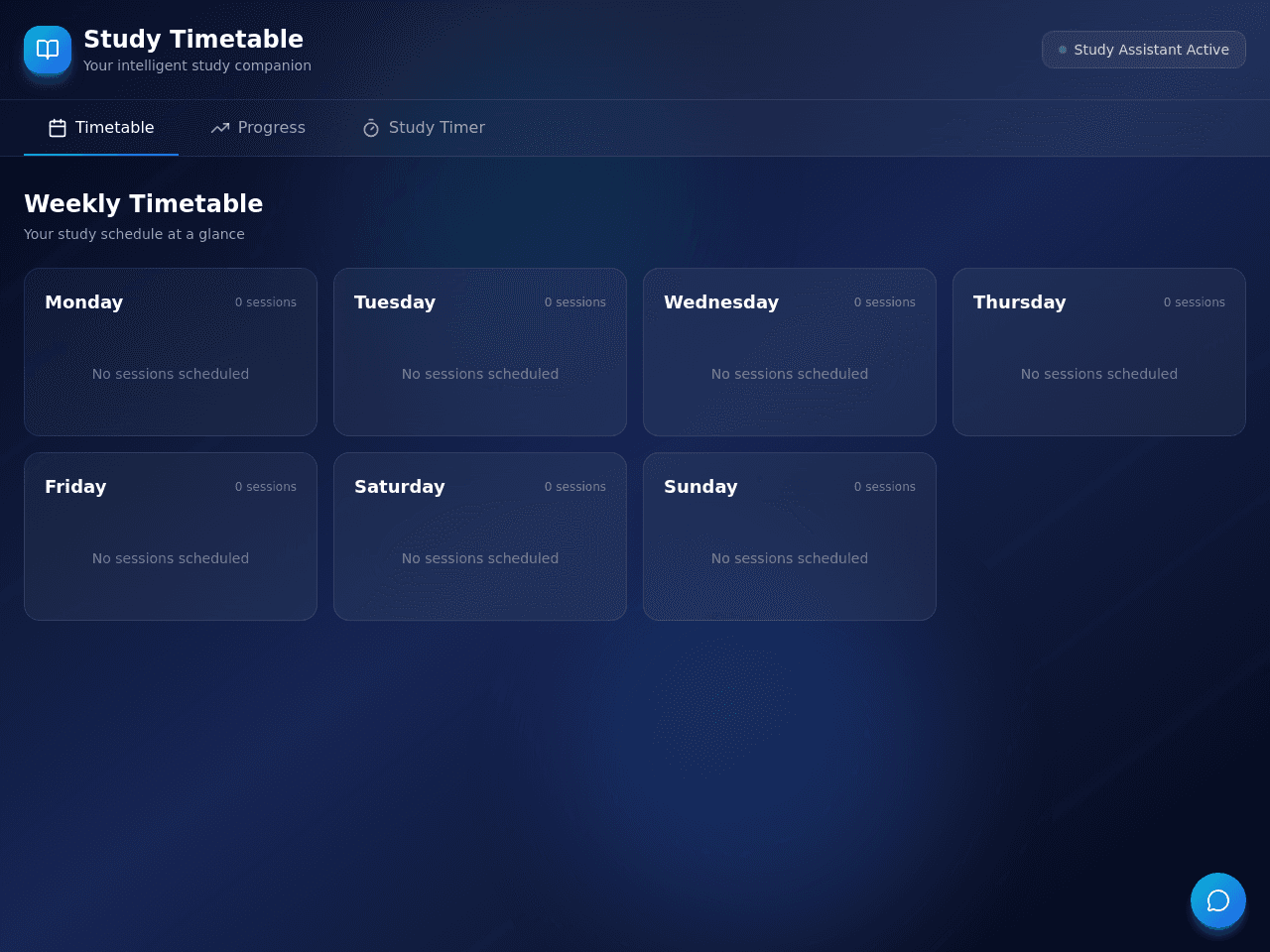 Study Schedule Planner