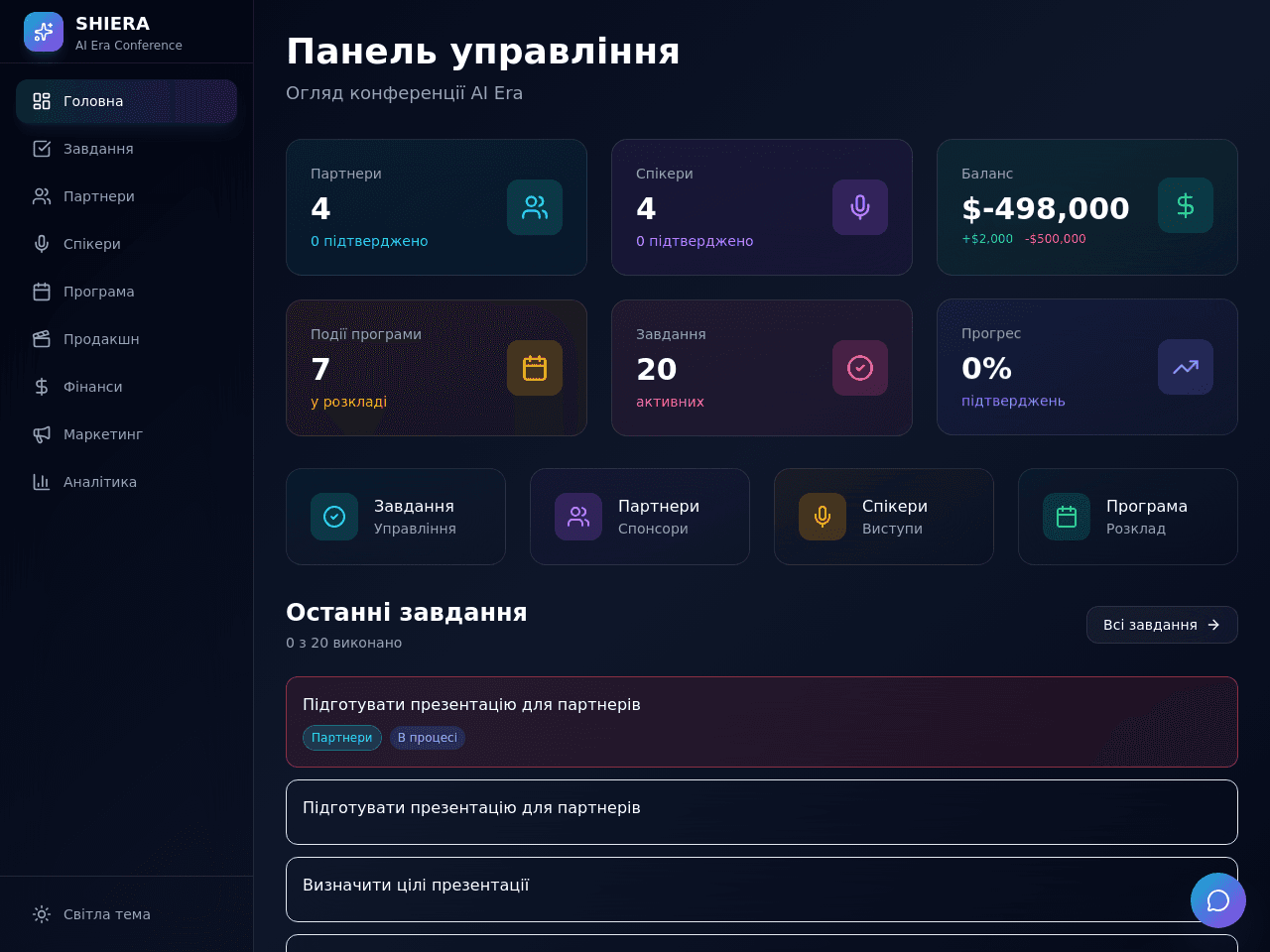 Genesis Conference Portal