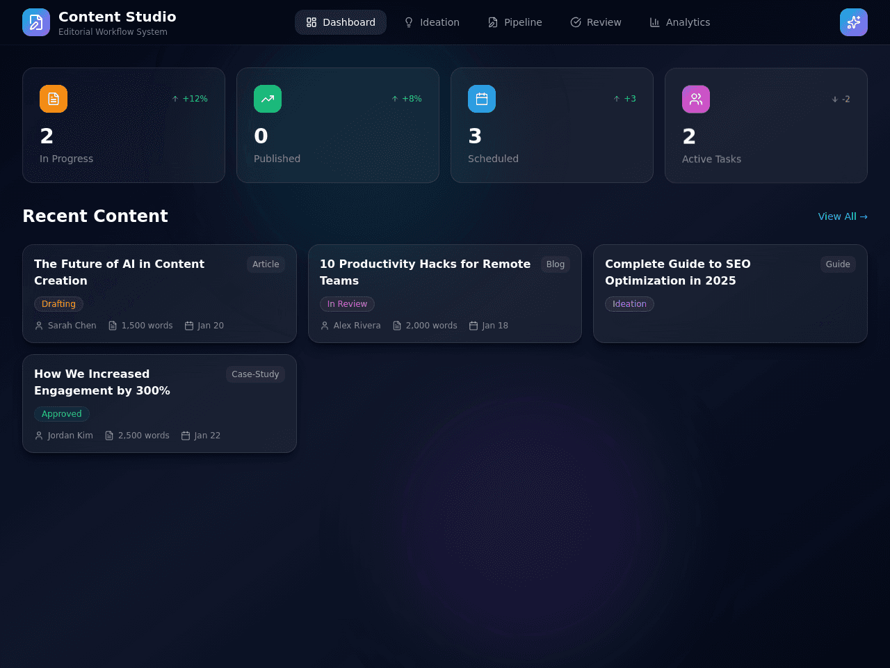 Content Flow Studio