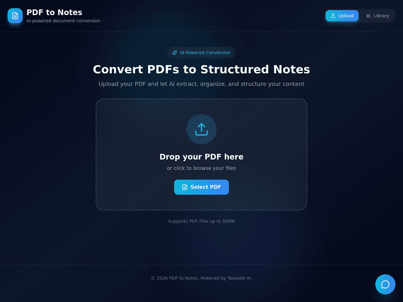 PDF Note Converter