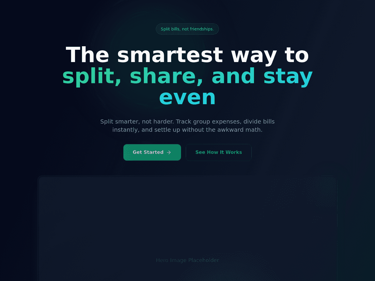 Split Smart Dashboard