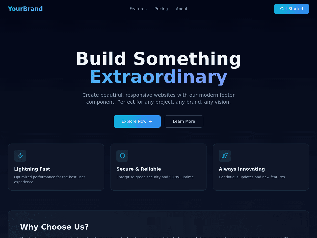 Footer Design Studio